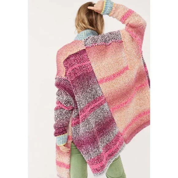 NWT Free People Daydreamer Cardi / Orchid Cloud Combo - Picture 4 of 7